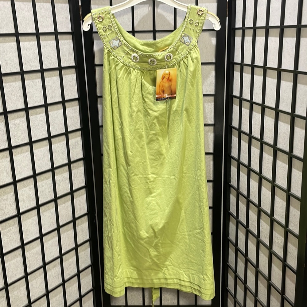 Cindy Ambuehl Light Green Sundress, NWT  SZ 1X